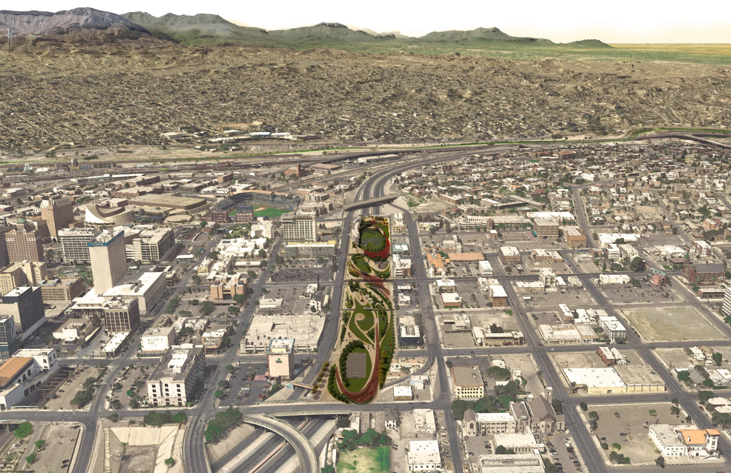  I-10 Deck Plaza  “Connecting Neighborhoods” 