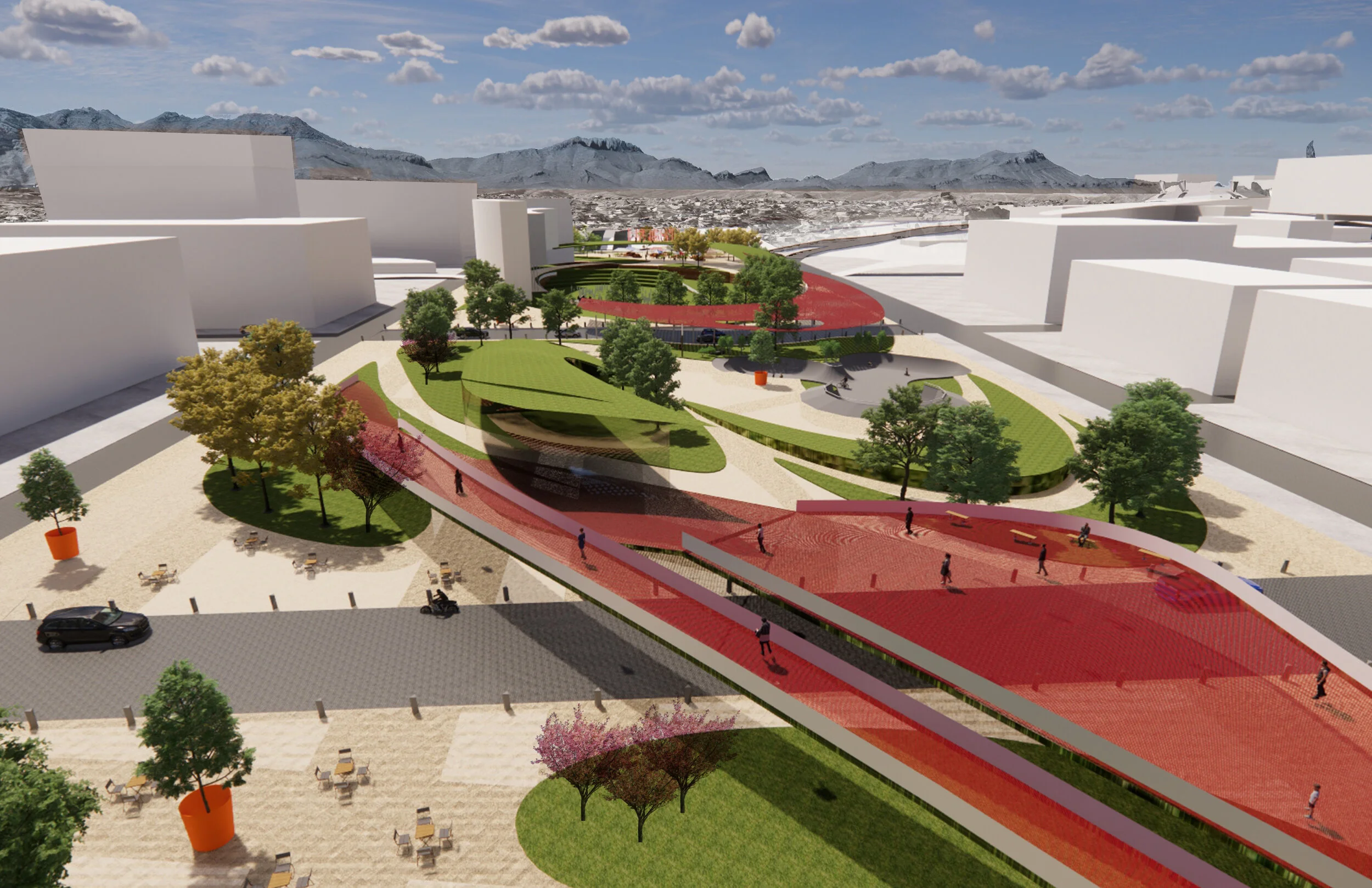  I-10 Deck Plaza  “Connecting Neighborhoods” 
