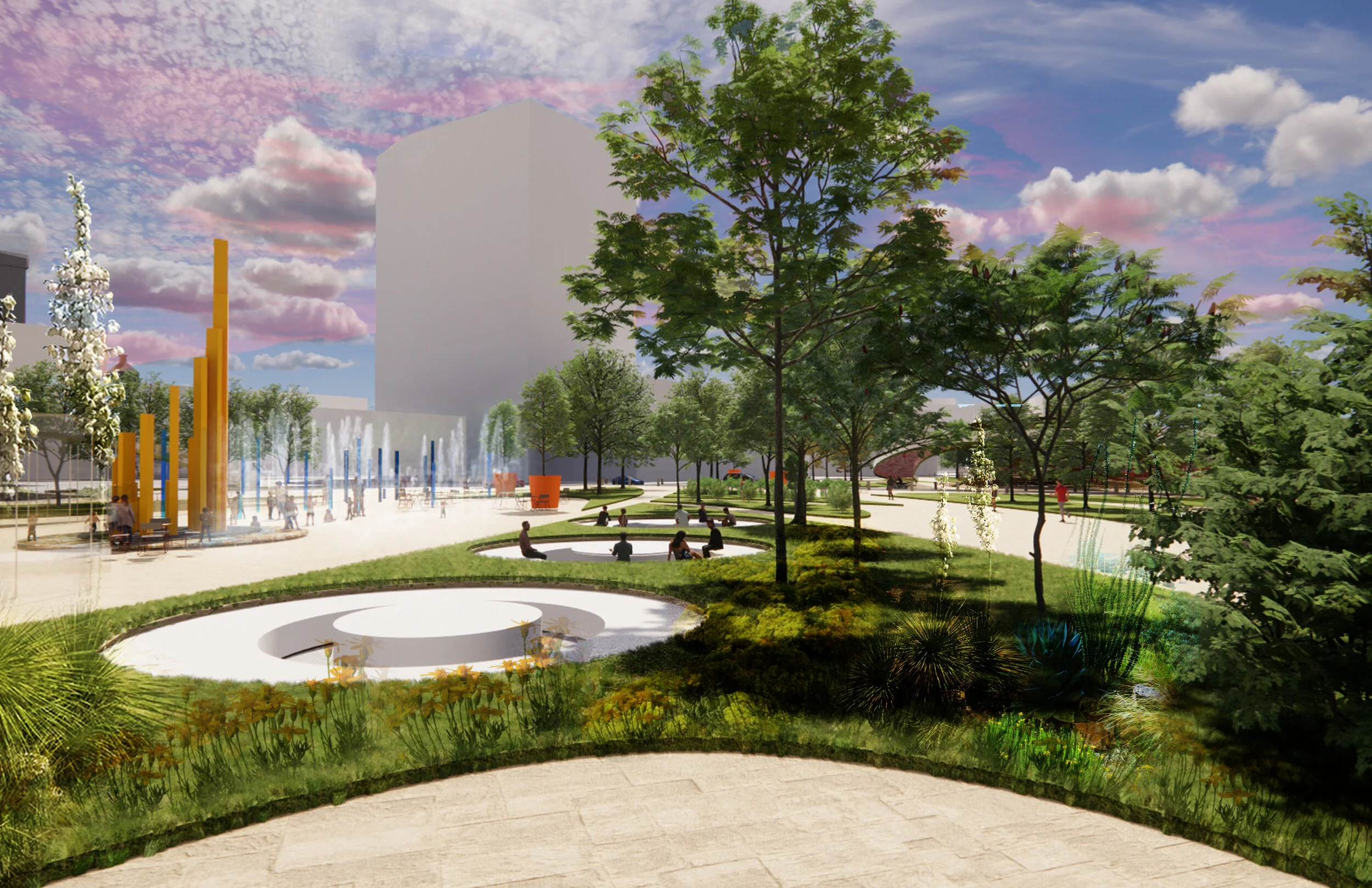  I-10 Deck Plaza  “Connecting Neighborhoods” 