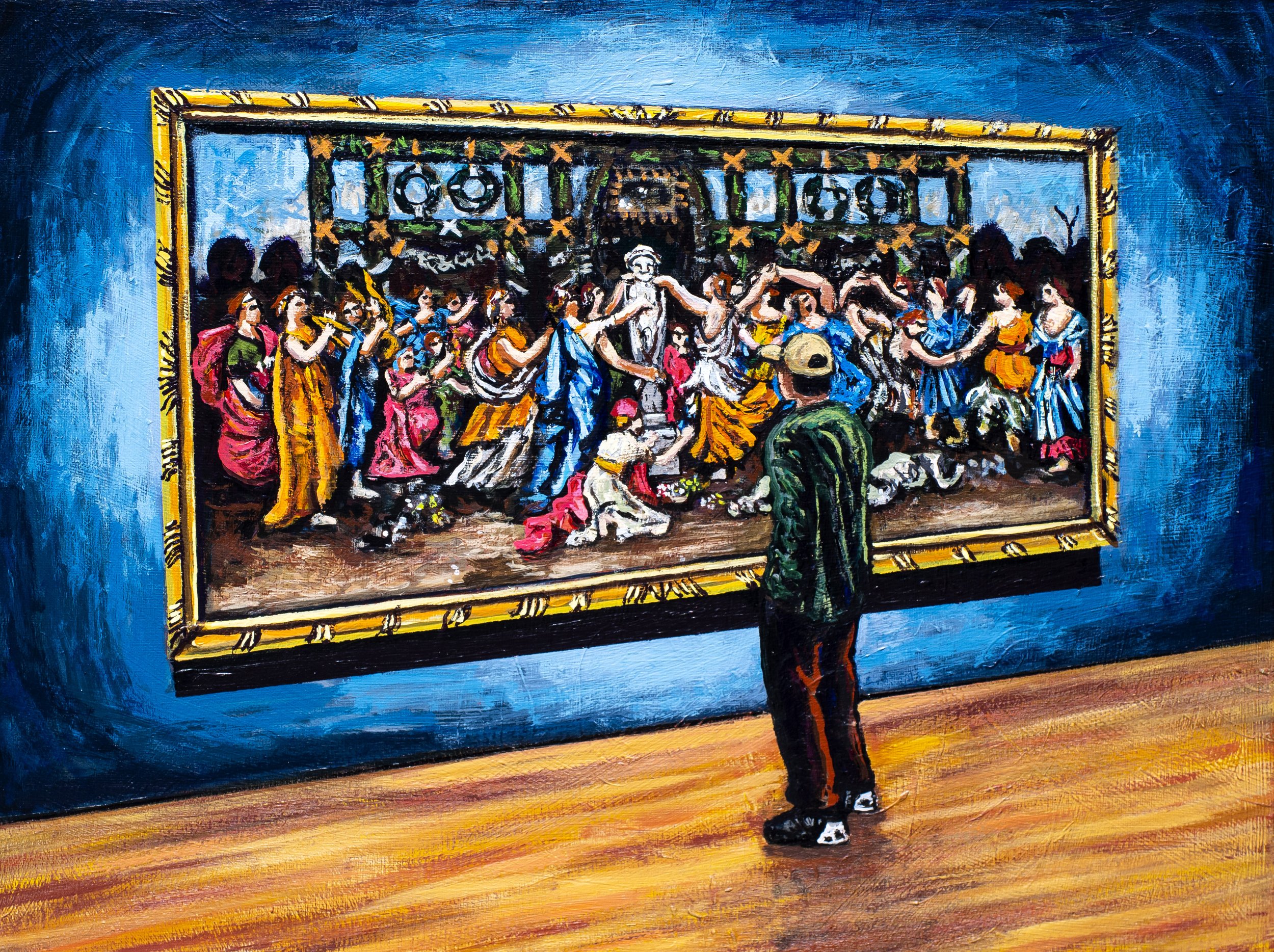 'Poussin's Painting At The Getty'