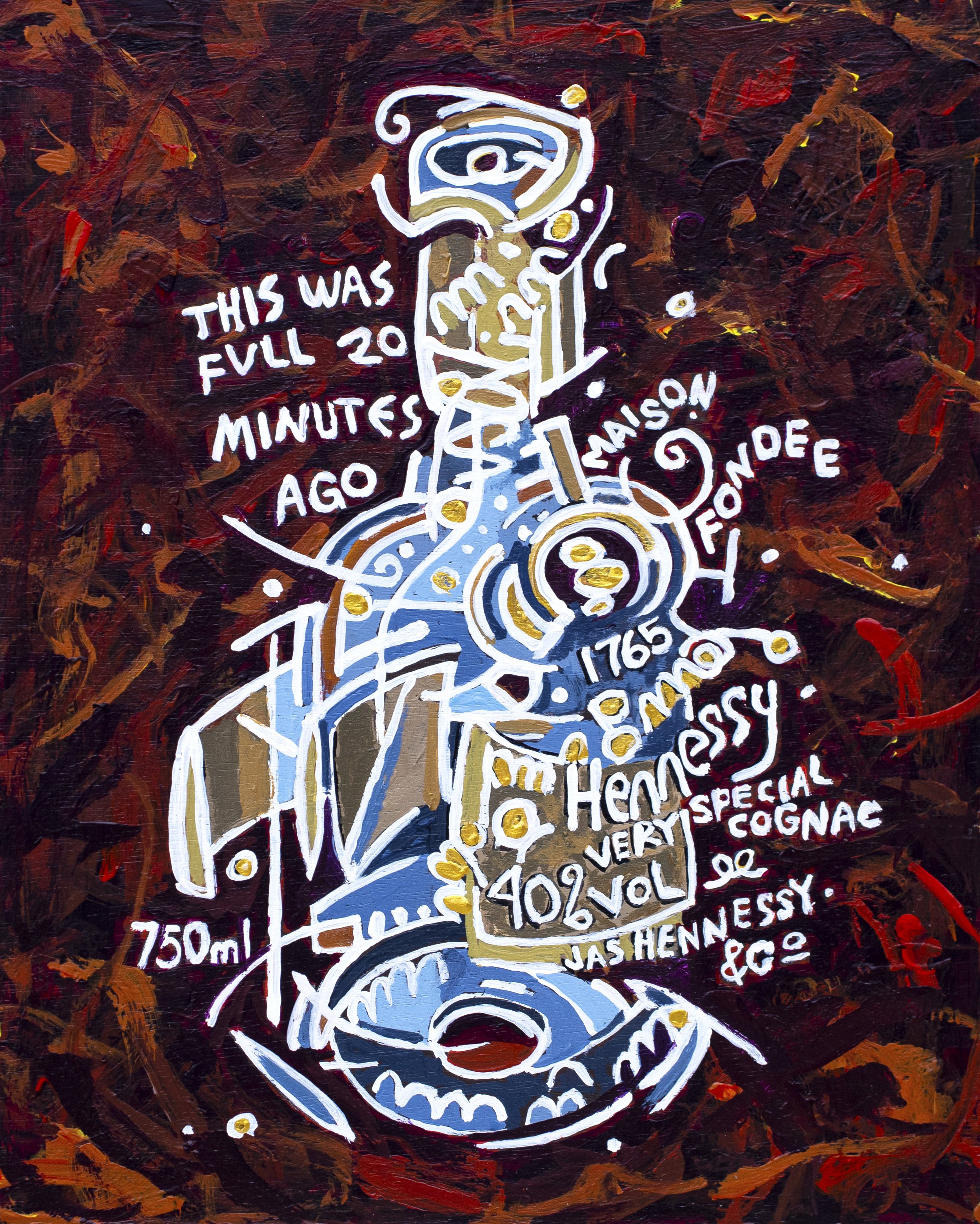 'Empty Hennessy Bottle'