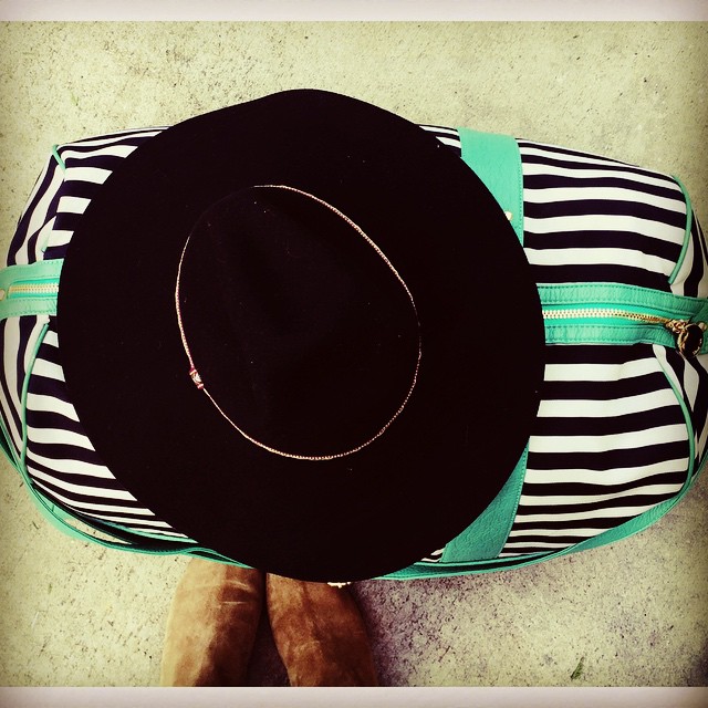 Heather, our Marketing Specialist, is packed and ready to go!