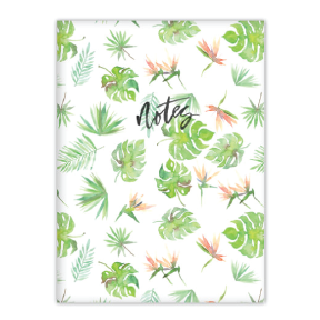 Tropical Foliage Notebook by Fiber & Dye.