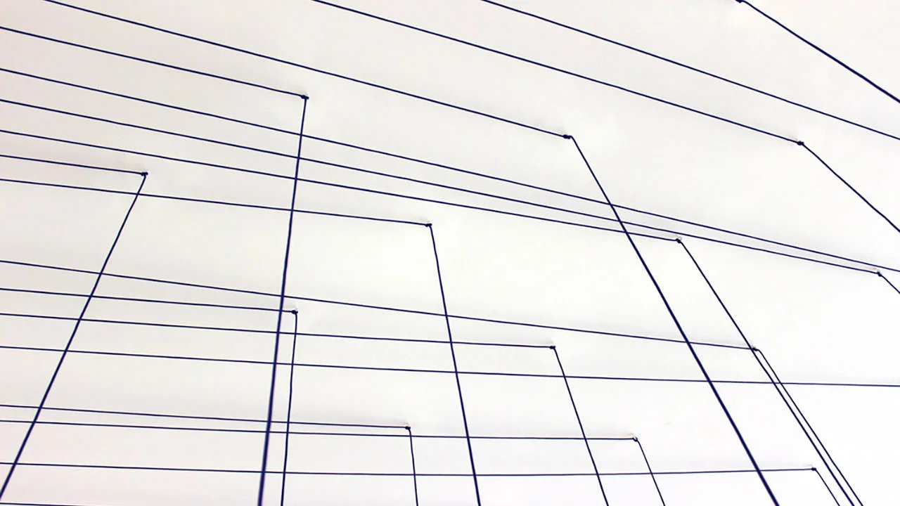 Thread connecting displays