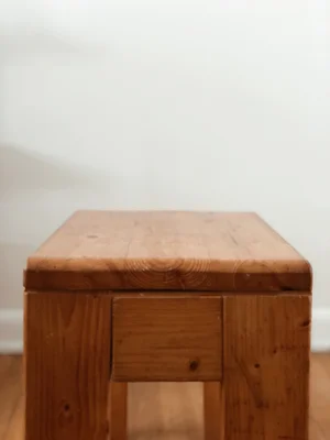 Charlotte Perriand Les Arcs Stool — counter-space