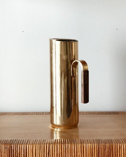 Italian Brass Pitcher — counter-space