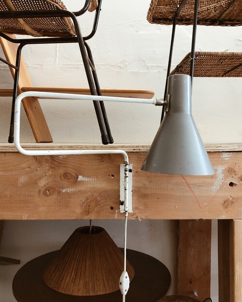 haag Klusjesman Arthur Vintage Anvia Wall Lamp — counter-space