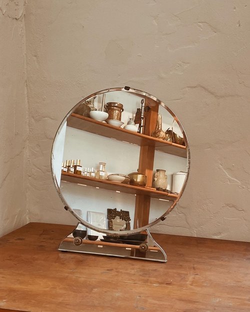 Vintage Art Deco Mirror — Counter-Space