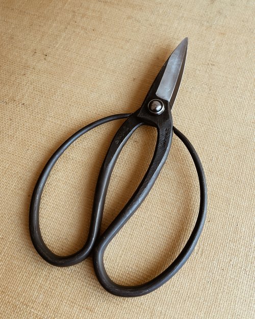  RANSHOU Garden Scissors 6.5” Razor Sharp Japanese Carbon Steel  Blade, Precision Hand Garden Shears for Trimming Bonsai, Flowers, Plants,  Made in JAPAN : Patio, Lawn & Garden