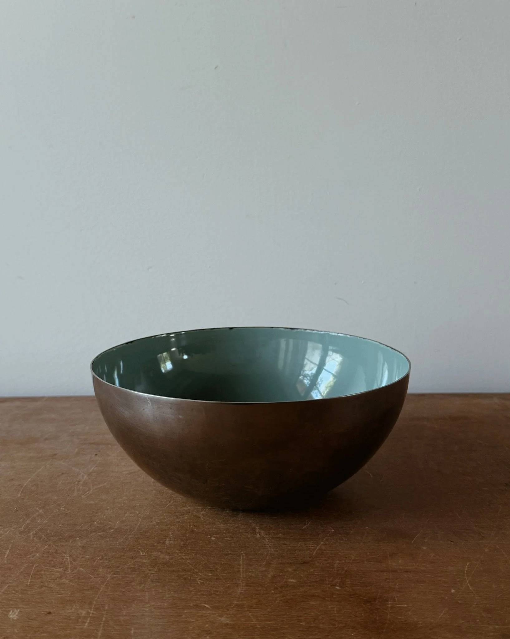 Enamel Bowl From Norway