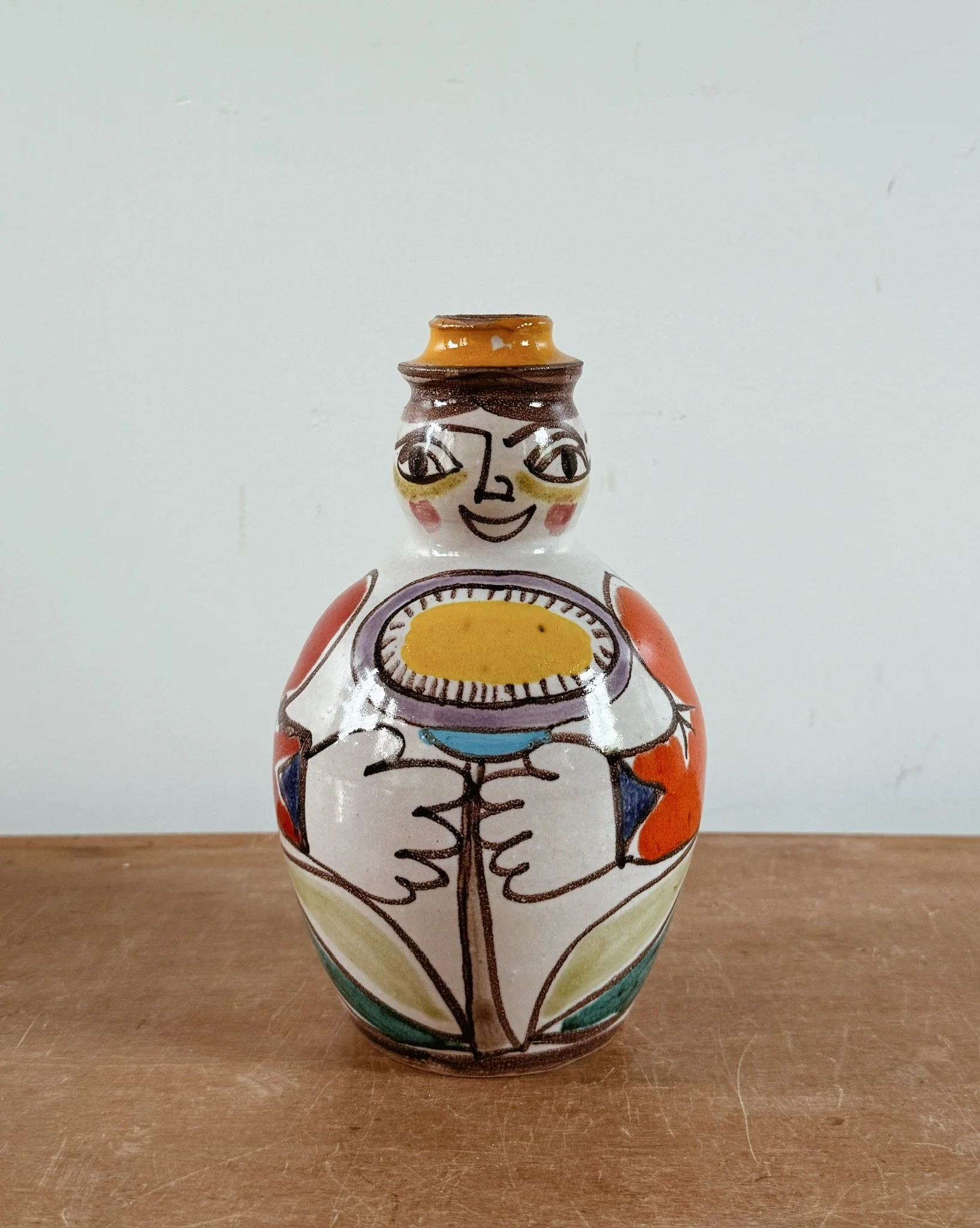 DESIMONE 陶器 64/19 イタリア製 イタリア製 輸入雑貨 シチリア 陶器 絵皿 壁飾り 壁掛け 手描き