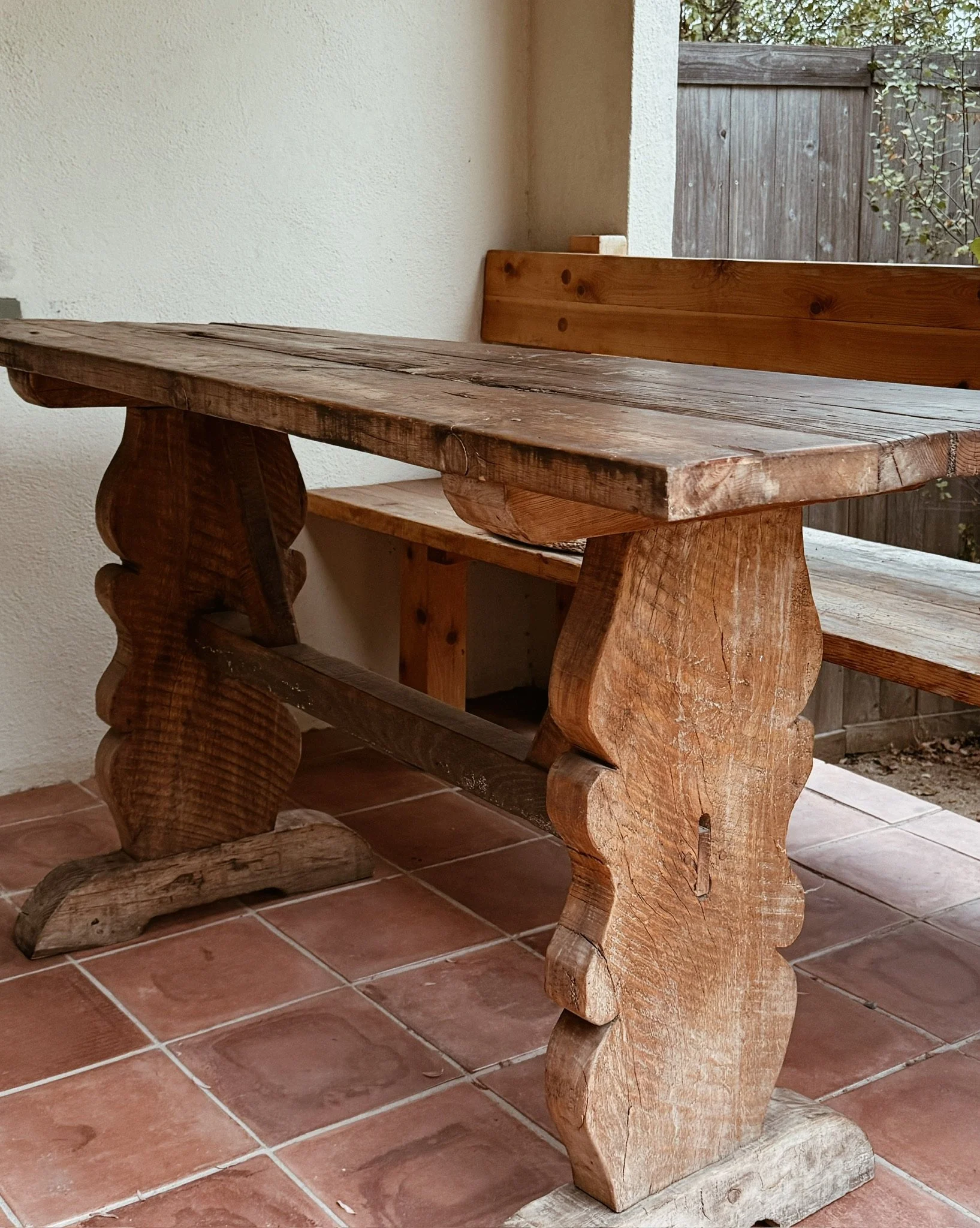 Carved Spanish Table