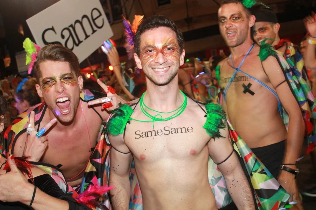 samesame.com Mardi Gras Float 2014 