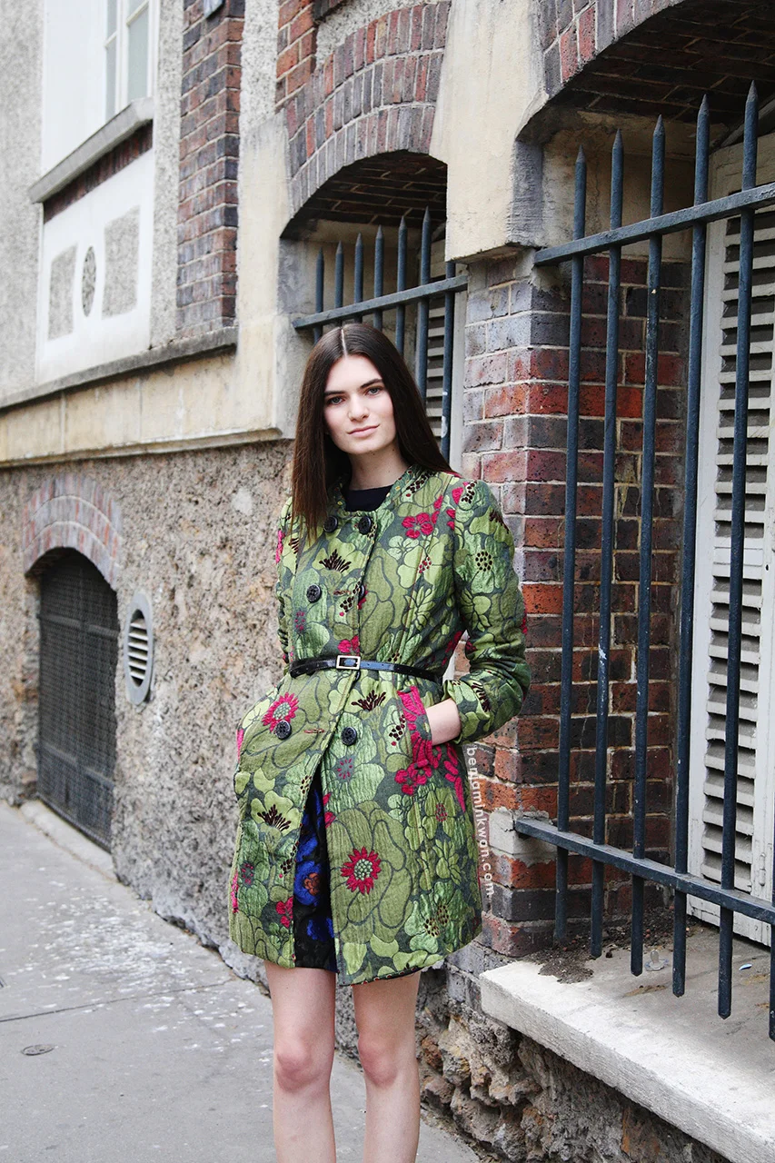 Nouk Torsing at Chloe SS 2014 Paris Snapped by Benjamin Kwan