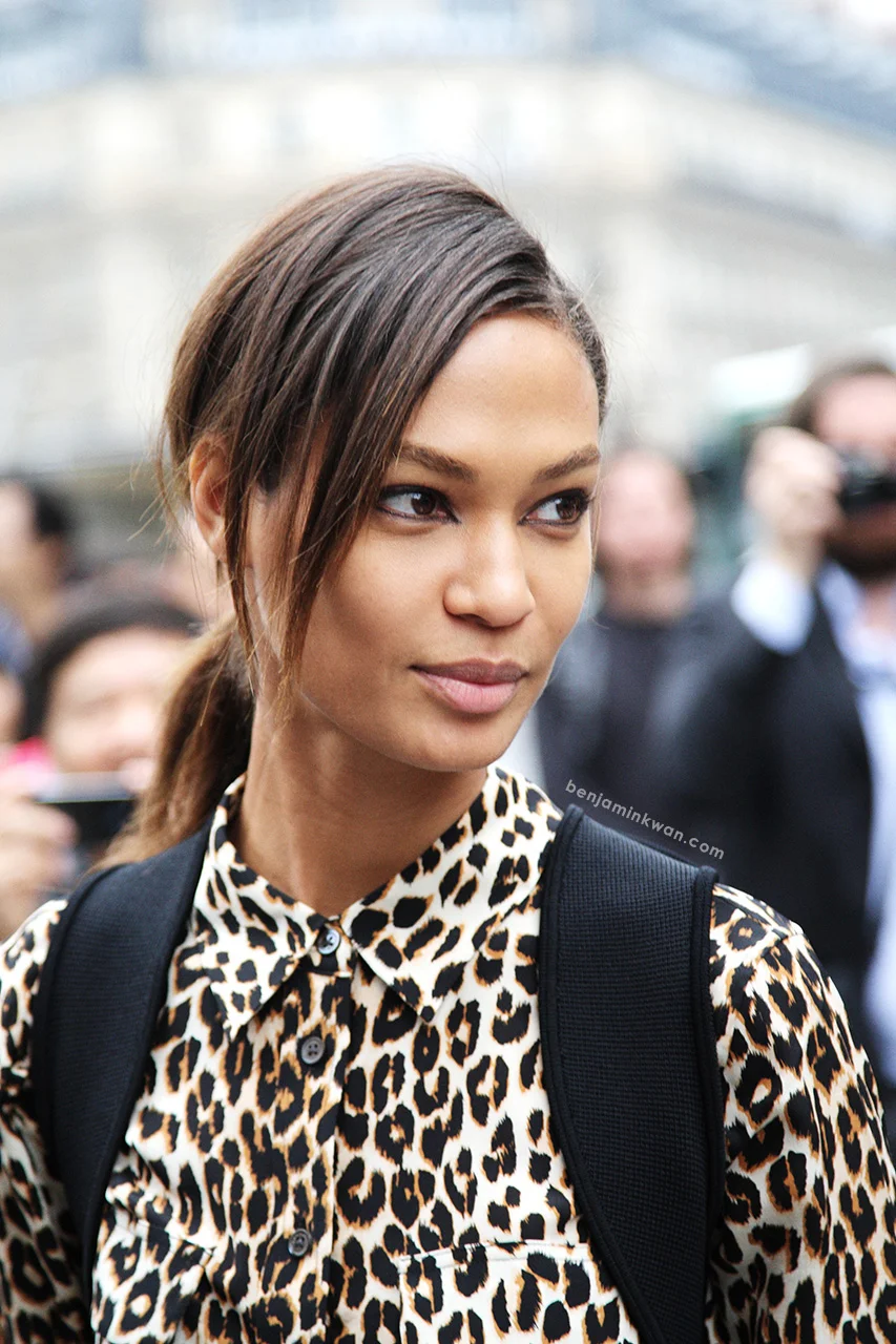 Joan Smalls at Stella McCartney SS 2014 Paris Snapped by Benjamin Kwan