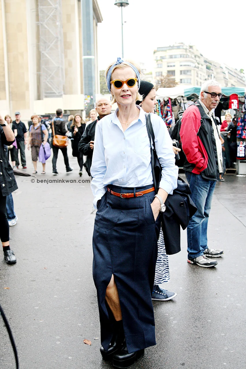 Haider Ackermann SS 2014 Paris Snapped by Benjamin KwanParis Fashion Week