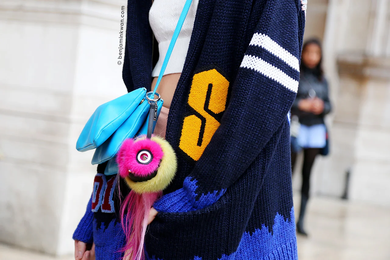 Chiara Ferragni at Stella McCartney SS 2015 Paris Snapped by Benjamin KwanParis Fashion Week