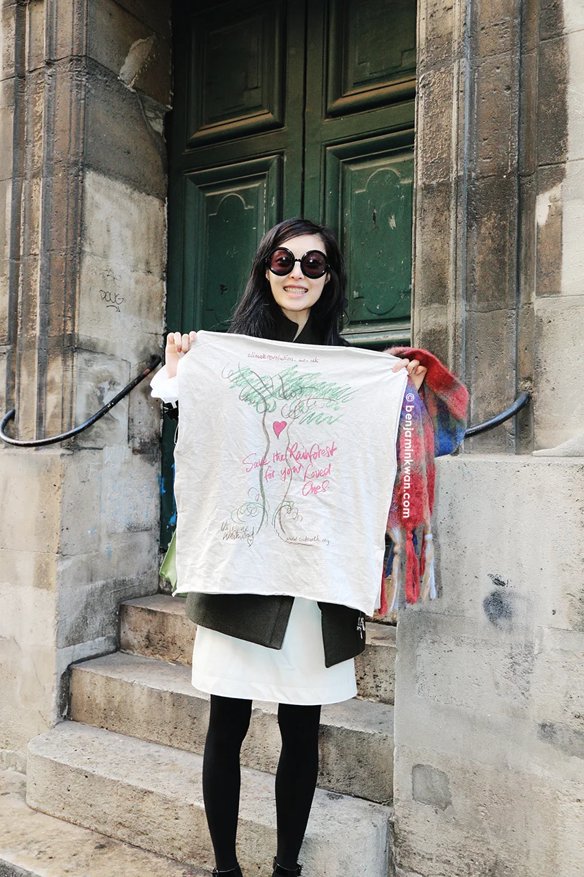Sung Hee Kim at Vivienne Westwood FW 2014 Paris Snapped by Benjamin KwanParis Fashion Week