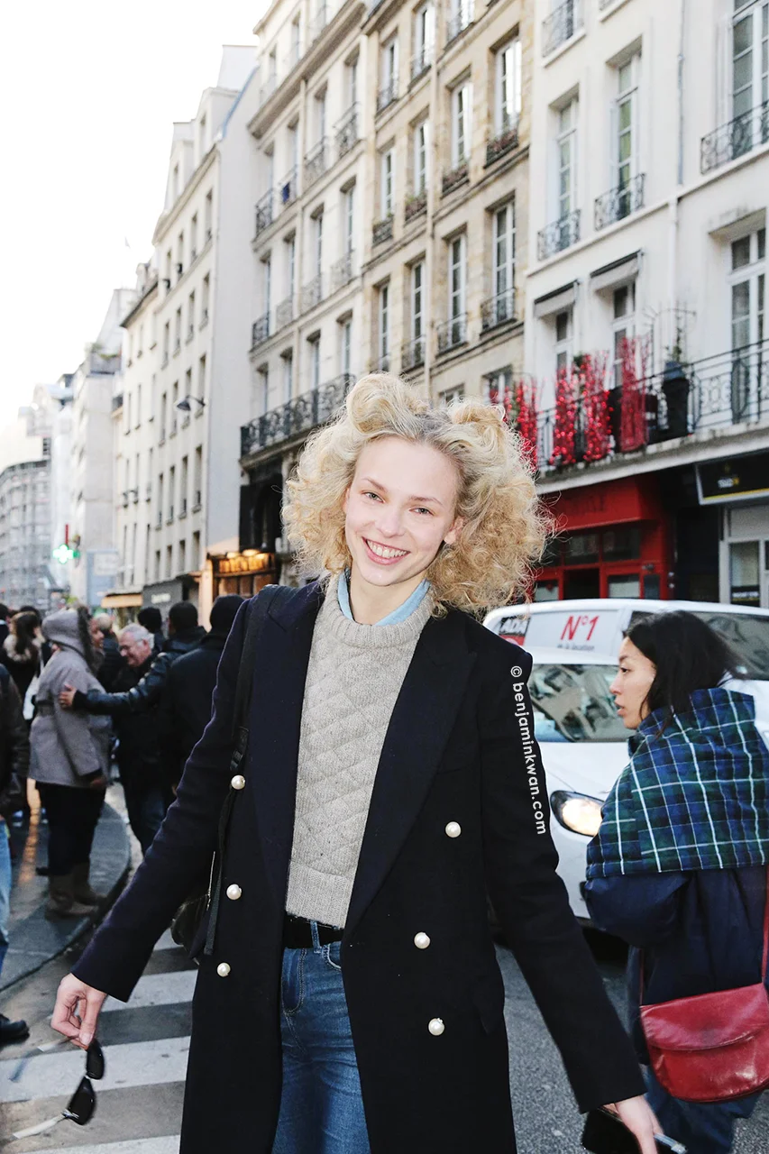 Lys Inger at Vivienne Westwood FW 2014 Paris Snapped by Benjamin KwanParis Fashion Week