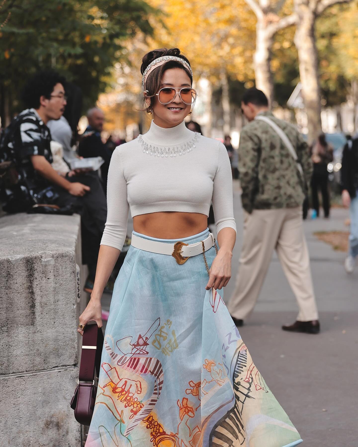 Getting Summer look ready with @ashleyparklady in @zimmermann in Paris - photos by @benjaminkwanphoto 
:
:
:
:
:
#ashleypark #zimmermann #zimmermanndress #parisfashionweek #pfw #fw #styleinspo #paris #fashionweek #fashion #summerlook #lookoftheday #m