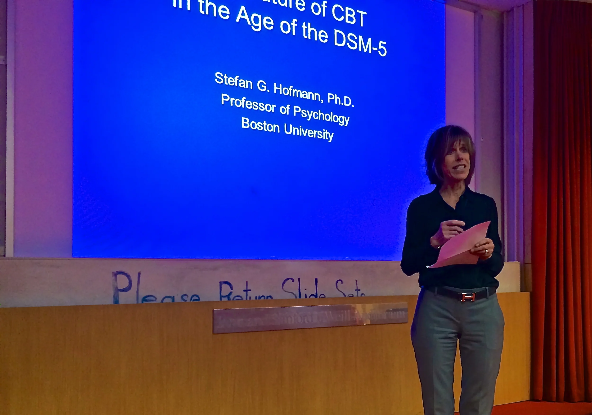 Event: CBT in the age of the DSM-5 and RDoC