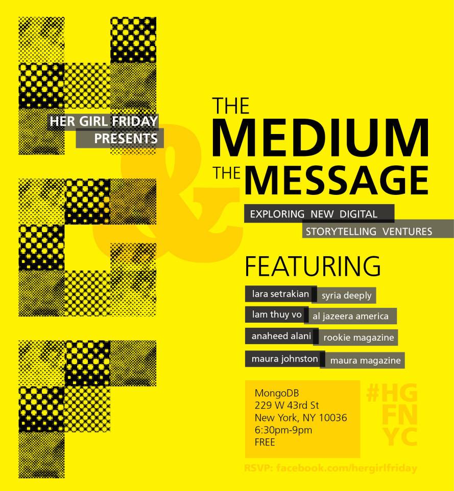 The medium and the message