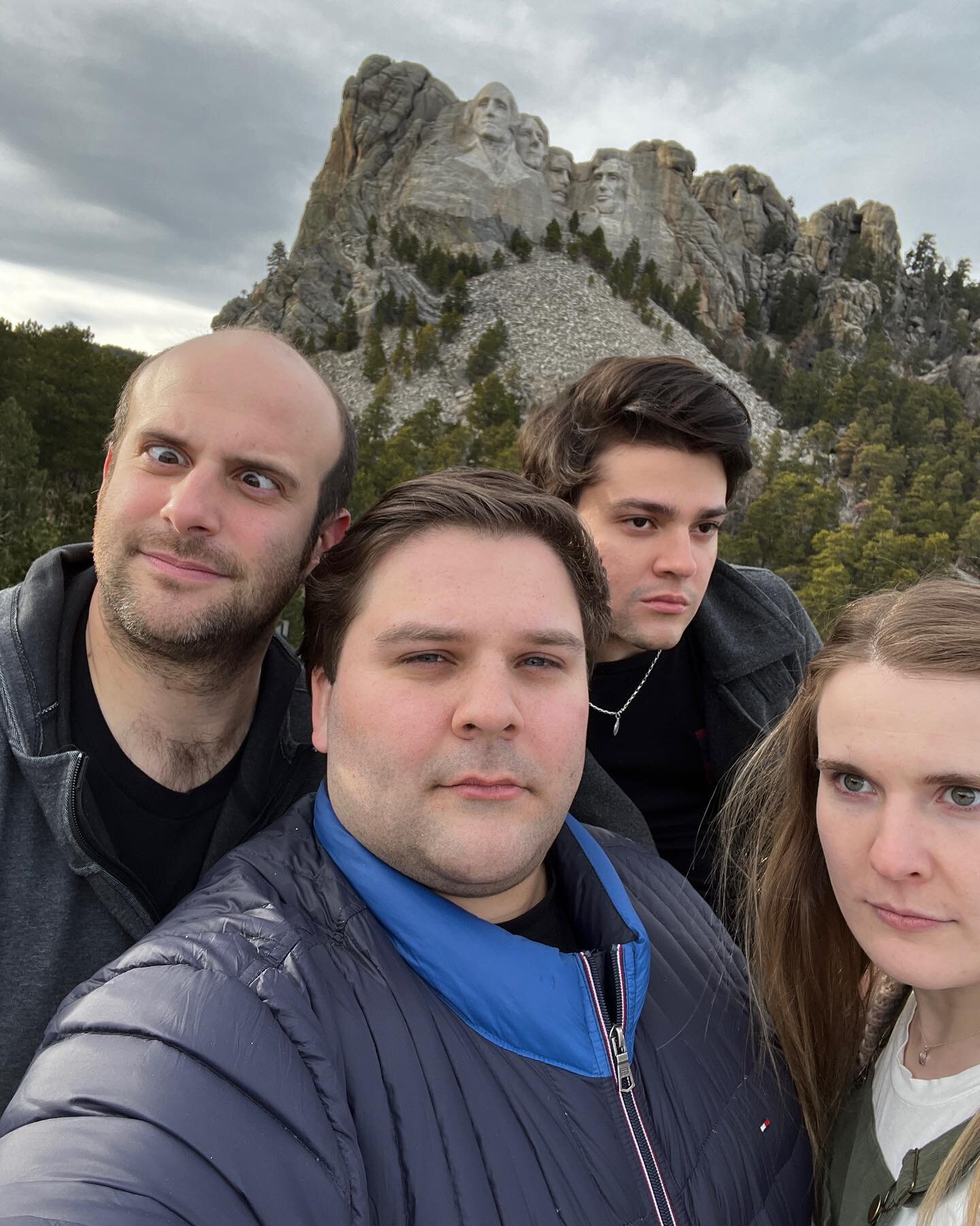 We took the Charlies to Mt. Rushmore. Wish it were just a mountain though