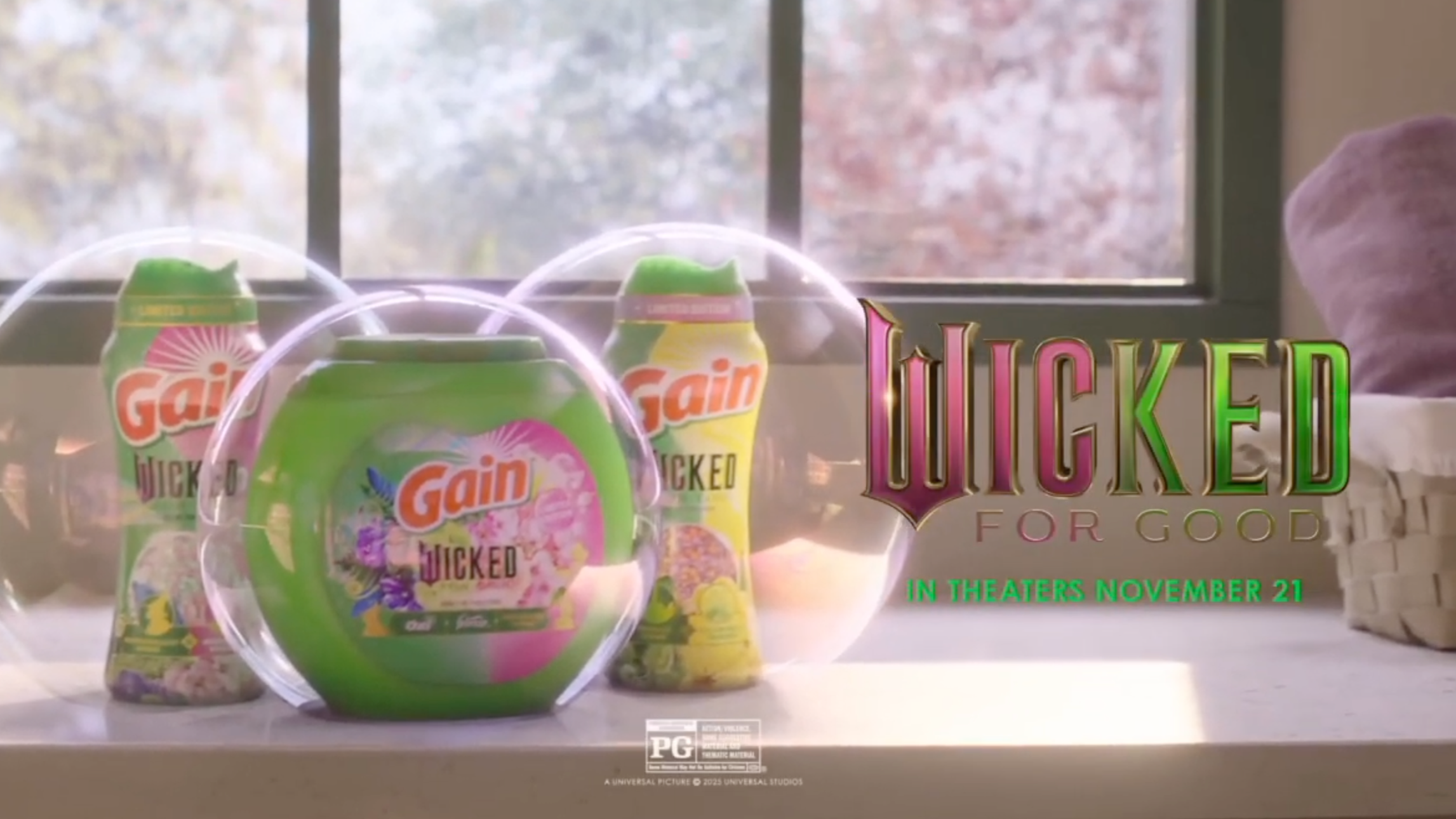 Gain Wicked For Good Commercial