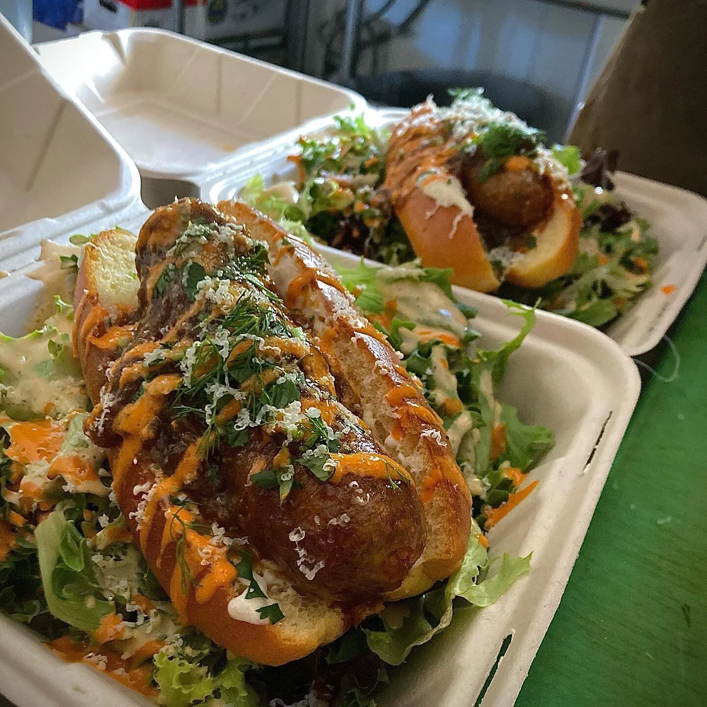 iNTRODUCiNG LOU&rsquo;S LiNKS! Freshly ground duroc with all the toasted spices. Yizzur. ALSo! CLOSED ALL NEXT WEEK. #loustakeaway #goneohio