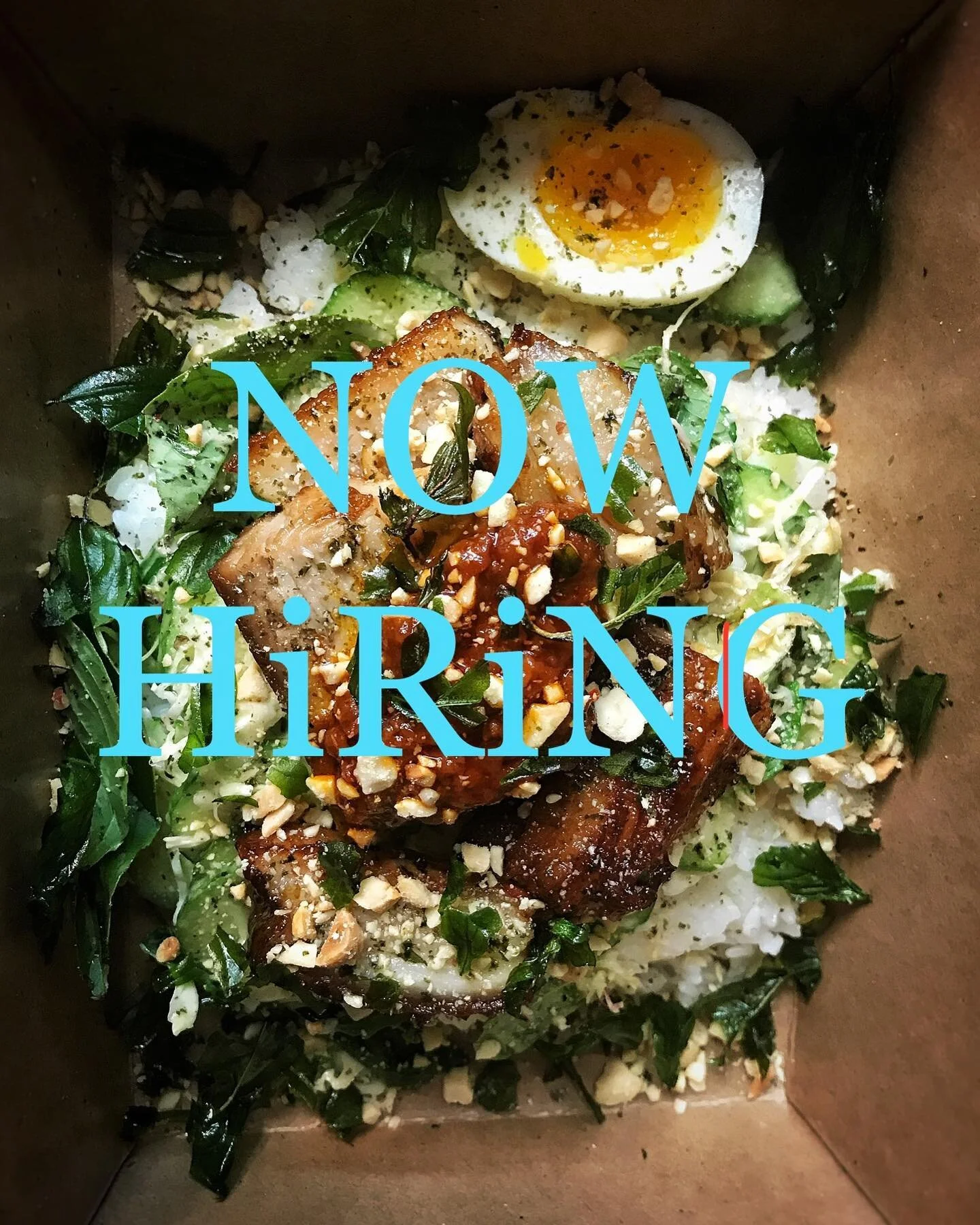 Immediately &amp; always looking for passionate, motivated &amp; detail-obsessed cooks to join the Lou&rsquo;s team. Part time/full time. DM or get in touch via info@loustakeaway.com #hiring