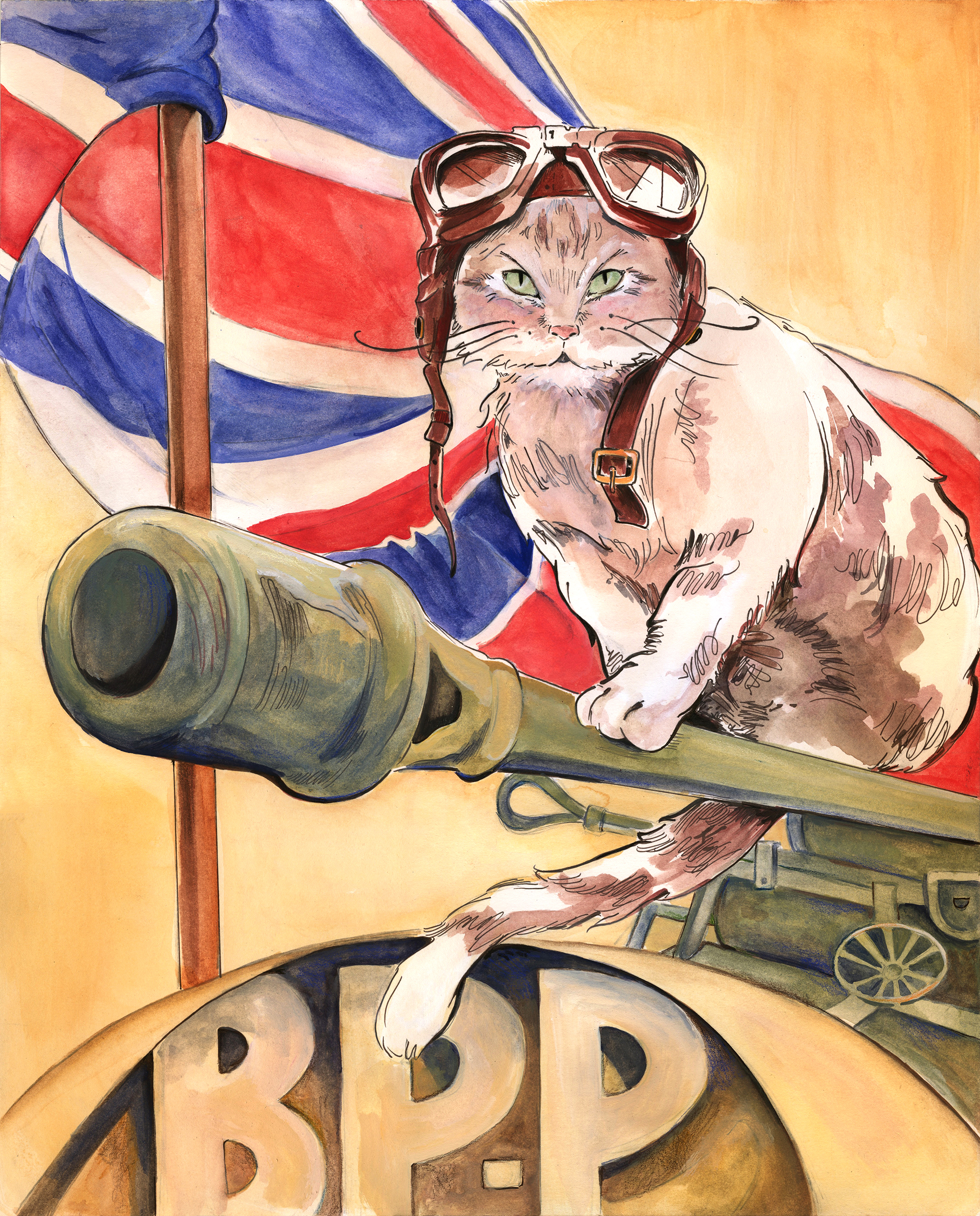Short story "Brigadier Pudding Pie," by Fred Kinslow