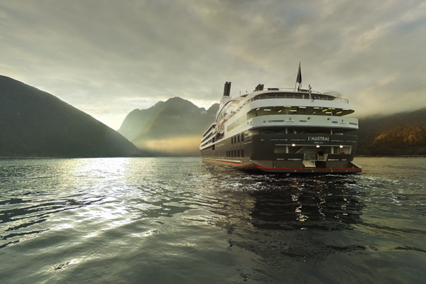 Entering Milford Sound