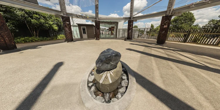 Main Entrance Geo Thermal Area