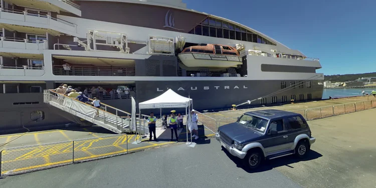 Docked at Wellington