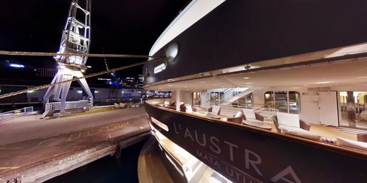 Moored at Wellington