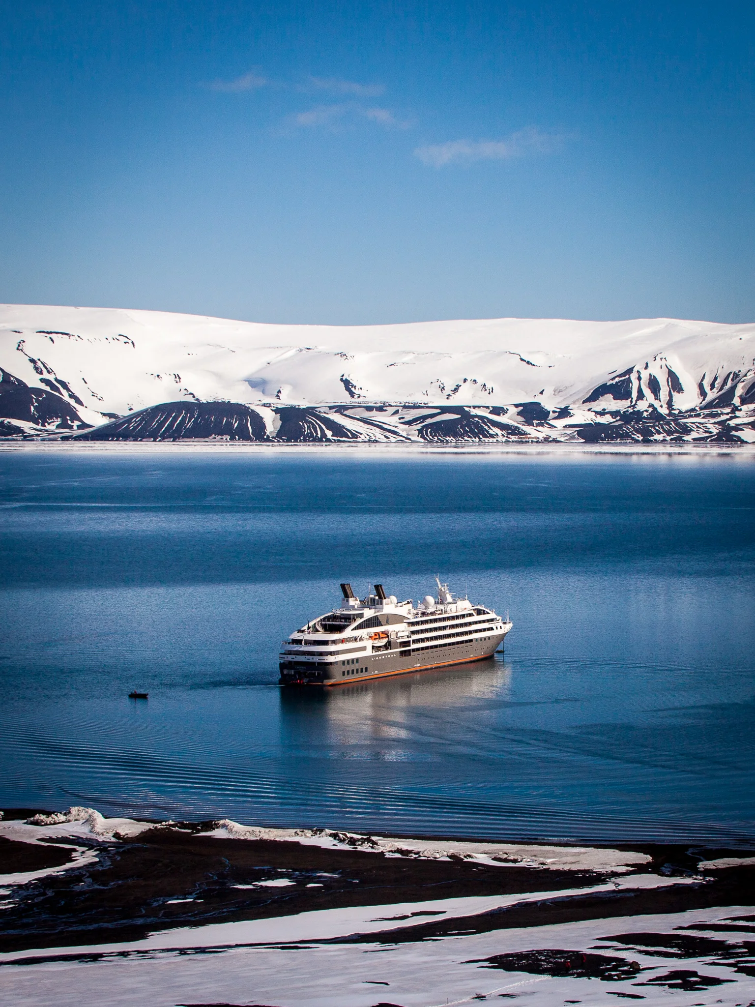Anchored - Deception Island - Kelly Redhead