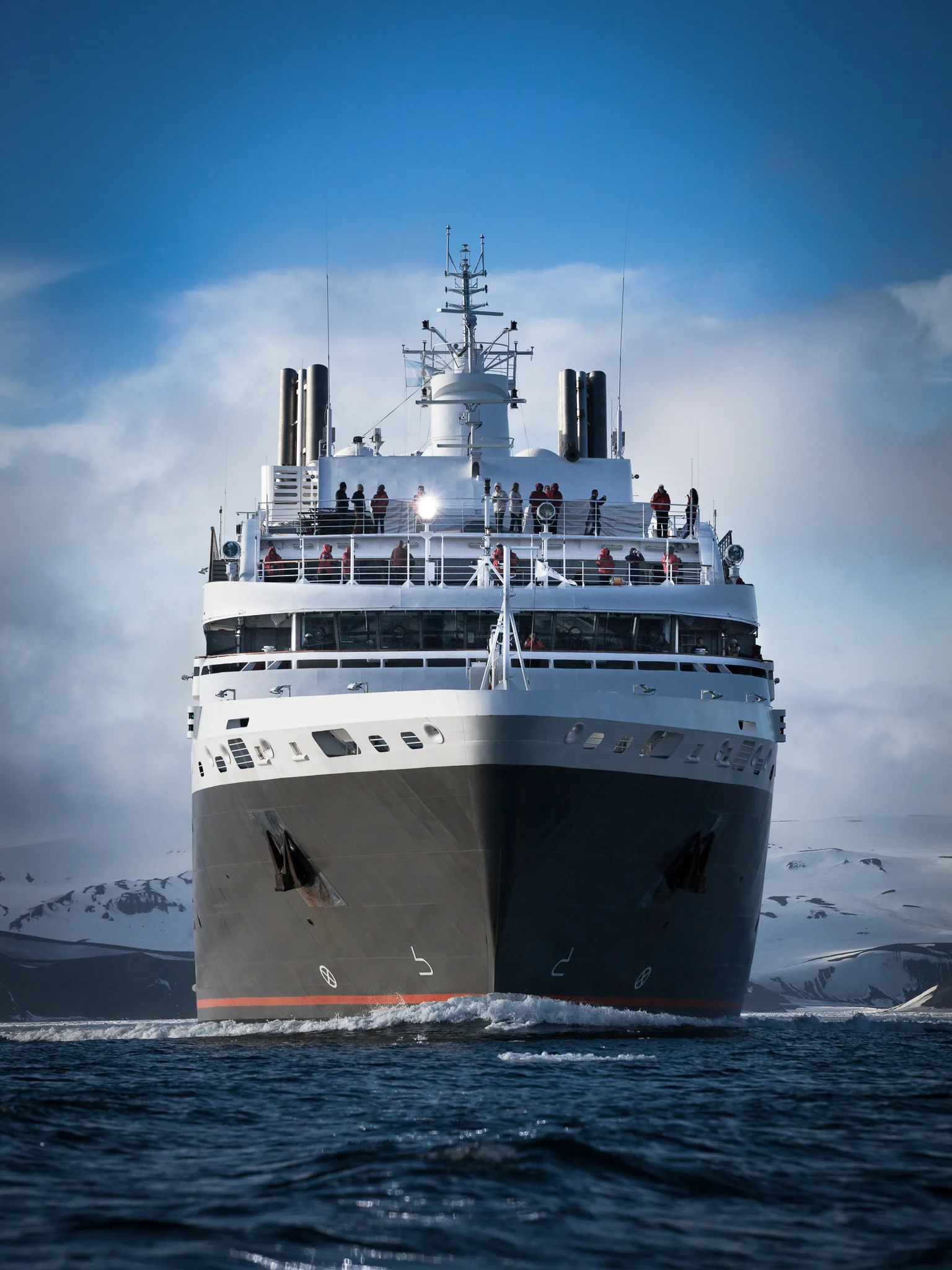 Departing Deception Island - Kelly Redhead