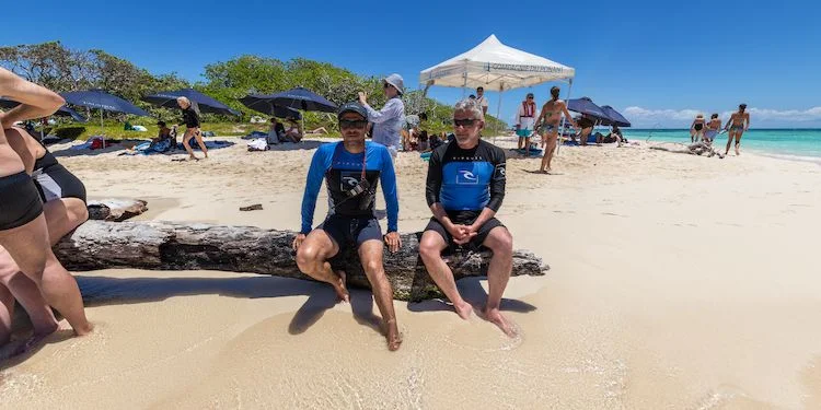 Kouare Island - Waiting for the zodiacs