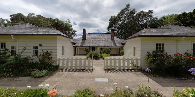 Waitangi - Garden at the Treaty House