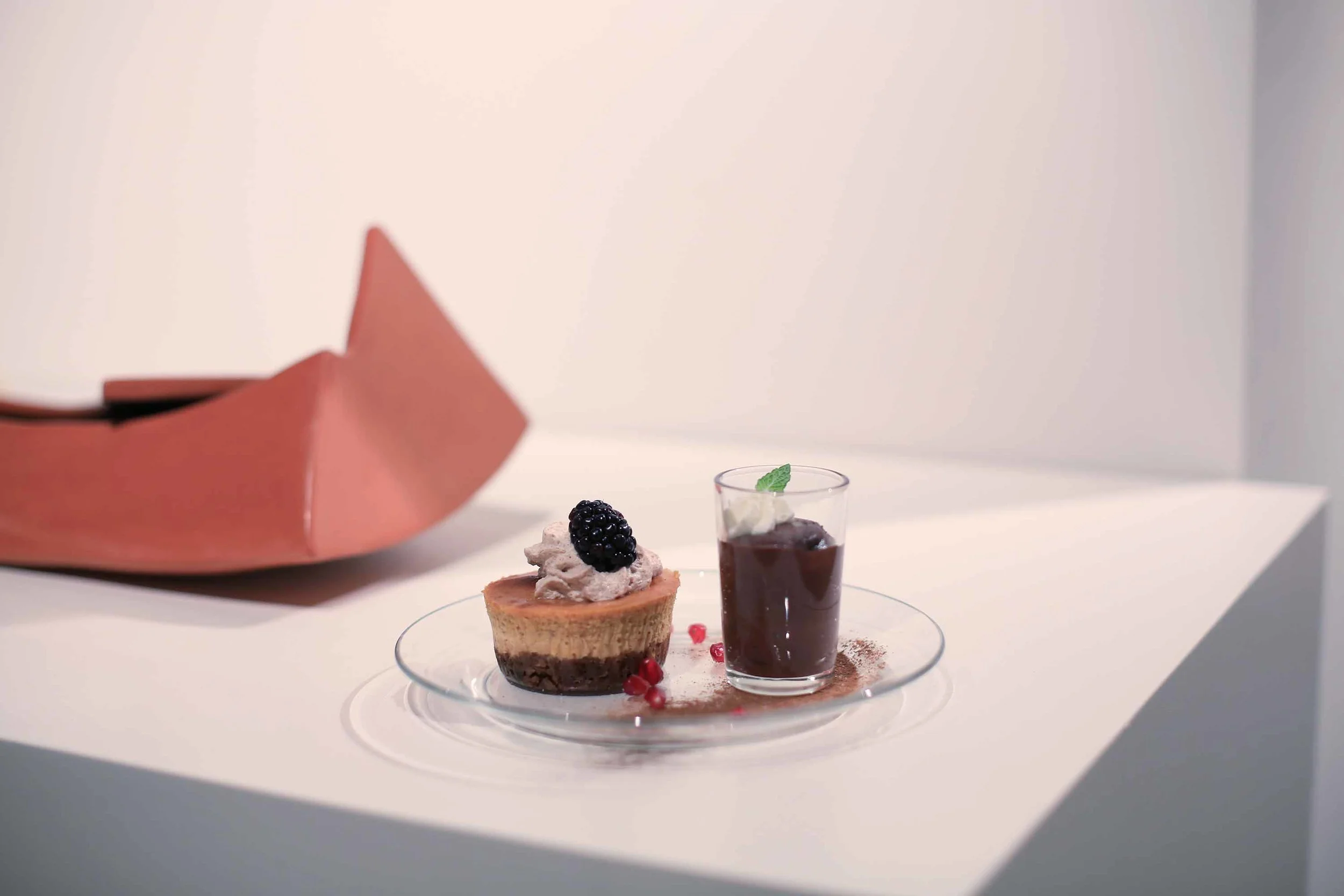 The perks of being a photographer. I was given a sample of that mousse. I still dream about it.