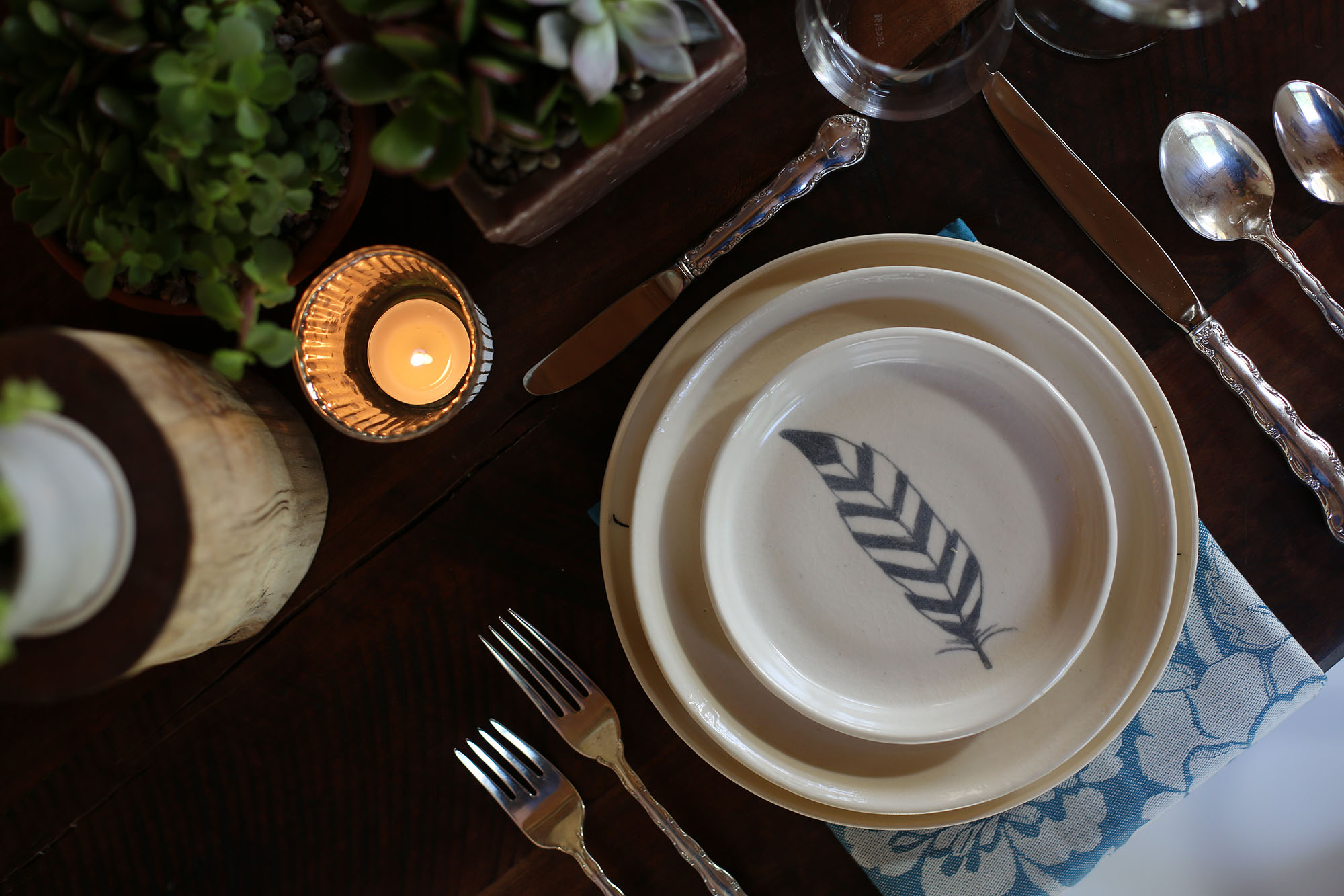 Perfectly plated.