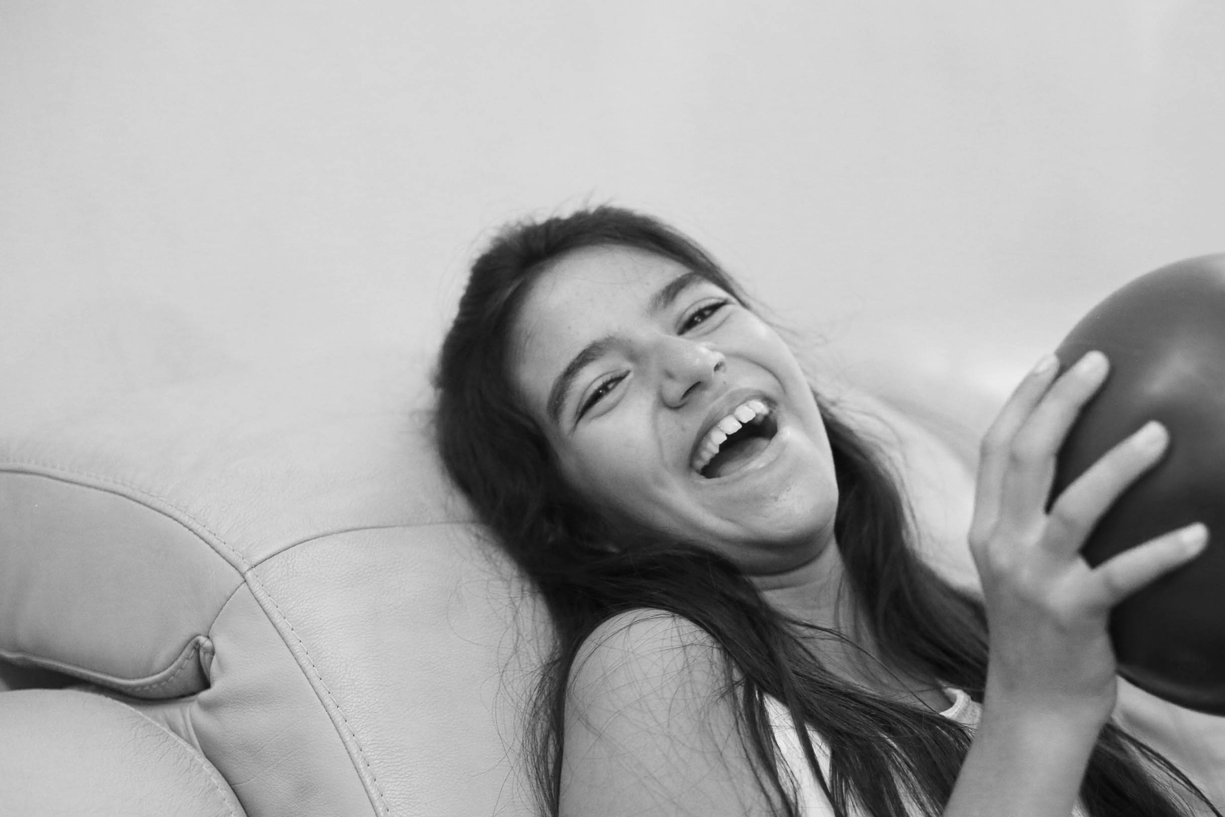 The evening continues with play, laughter and good night hugs.