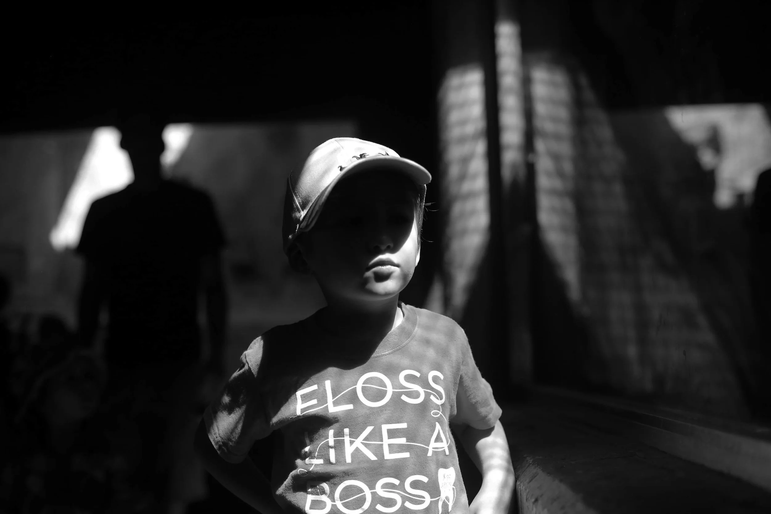 dramatic lighting for my dramatic 4 year old.