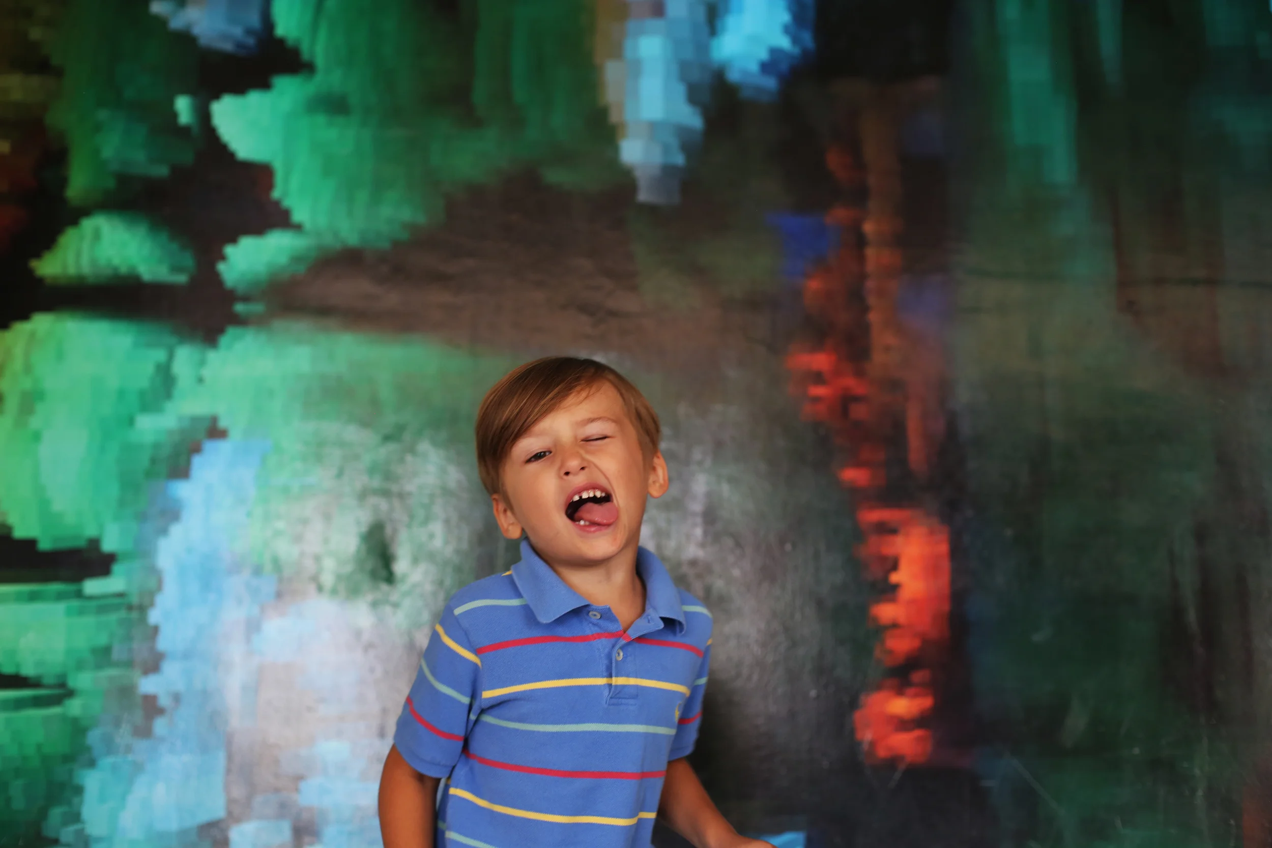 this is what happens when you try to get Dov to pose in front of the camera.