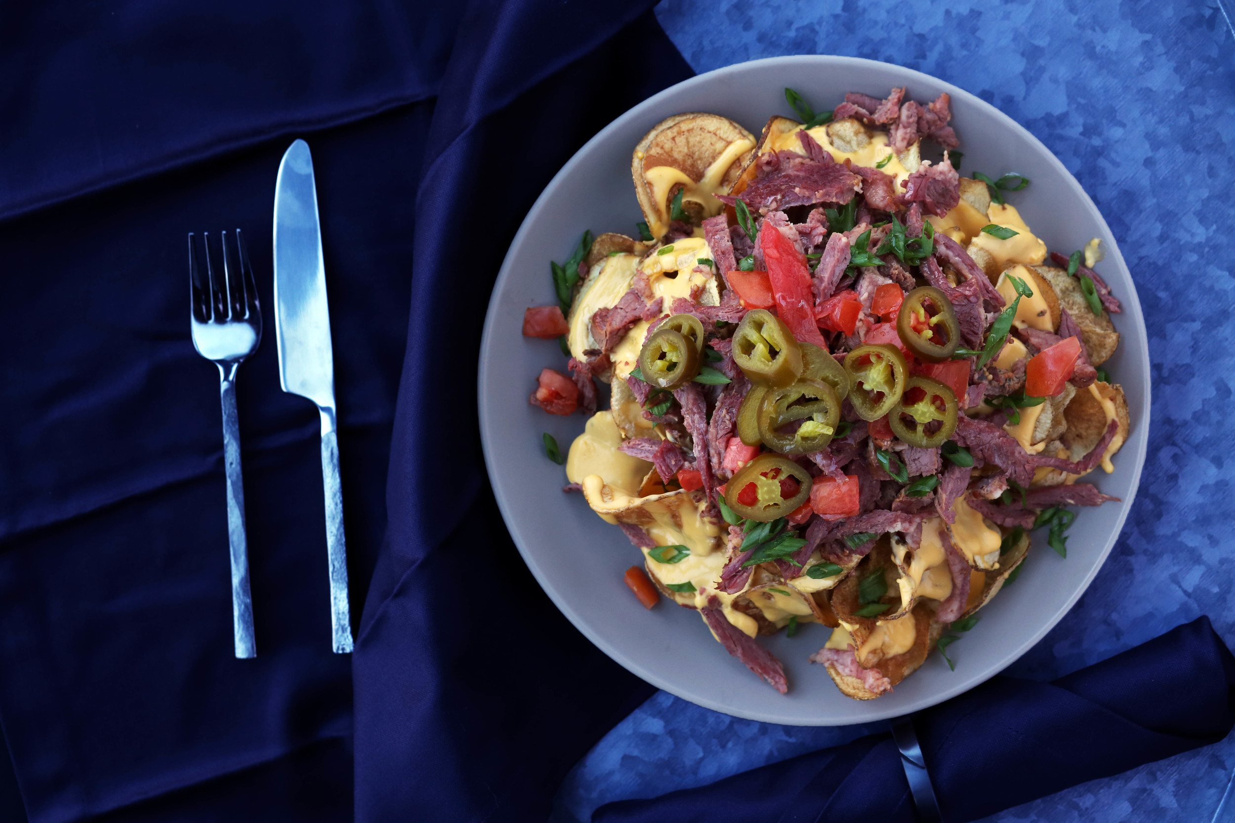 nachos + brisket = aaaaaahhhhhhh!!