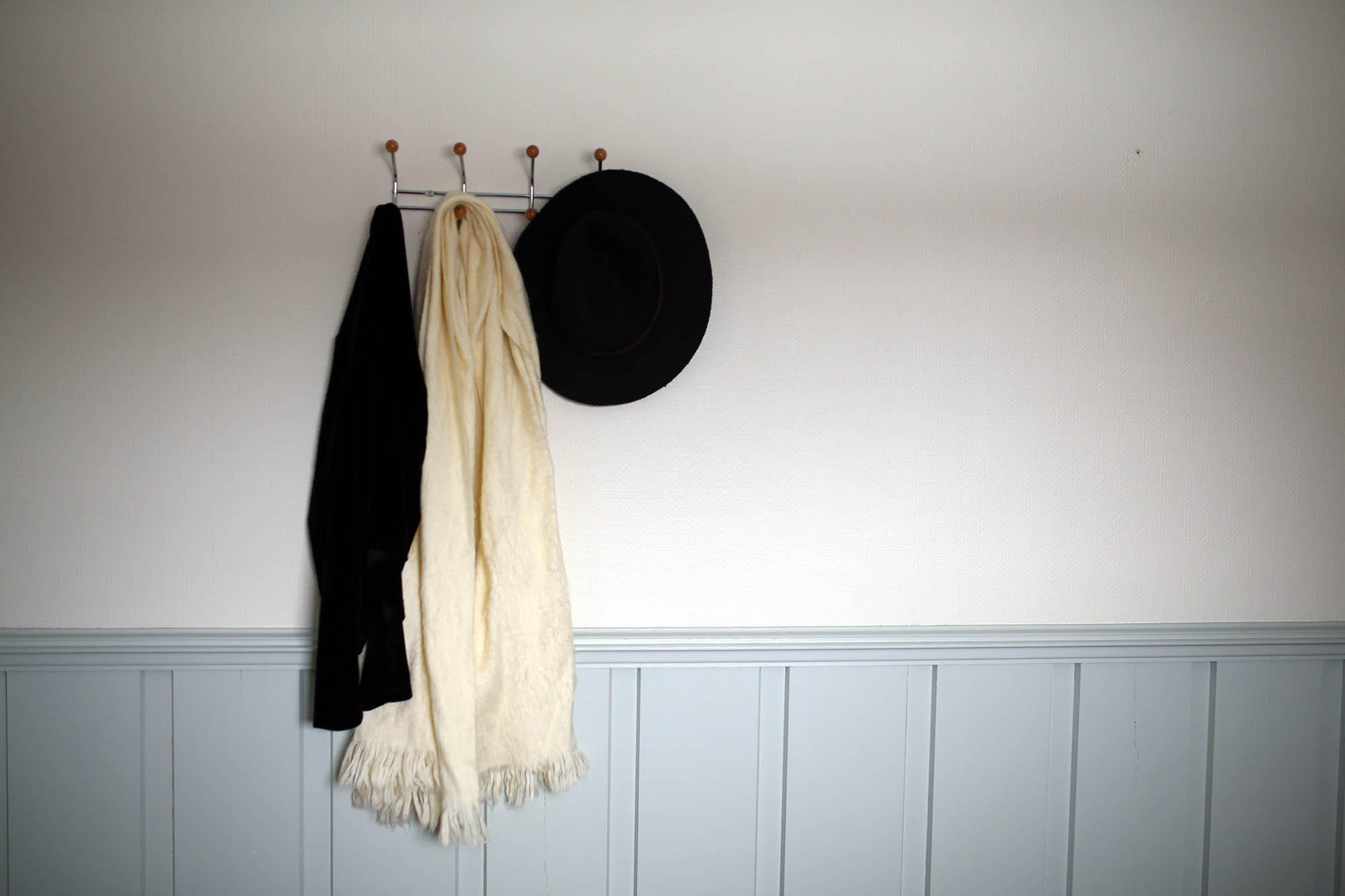 so glad I brought my big fur scarf and this hat. total necessities for travel in the cold.
