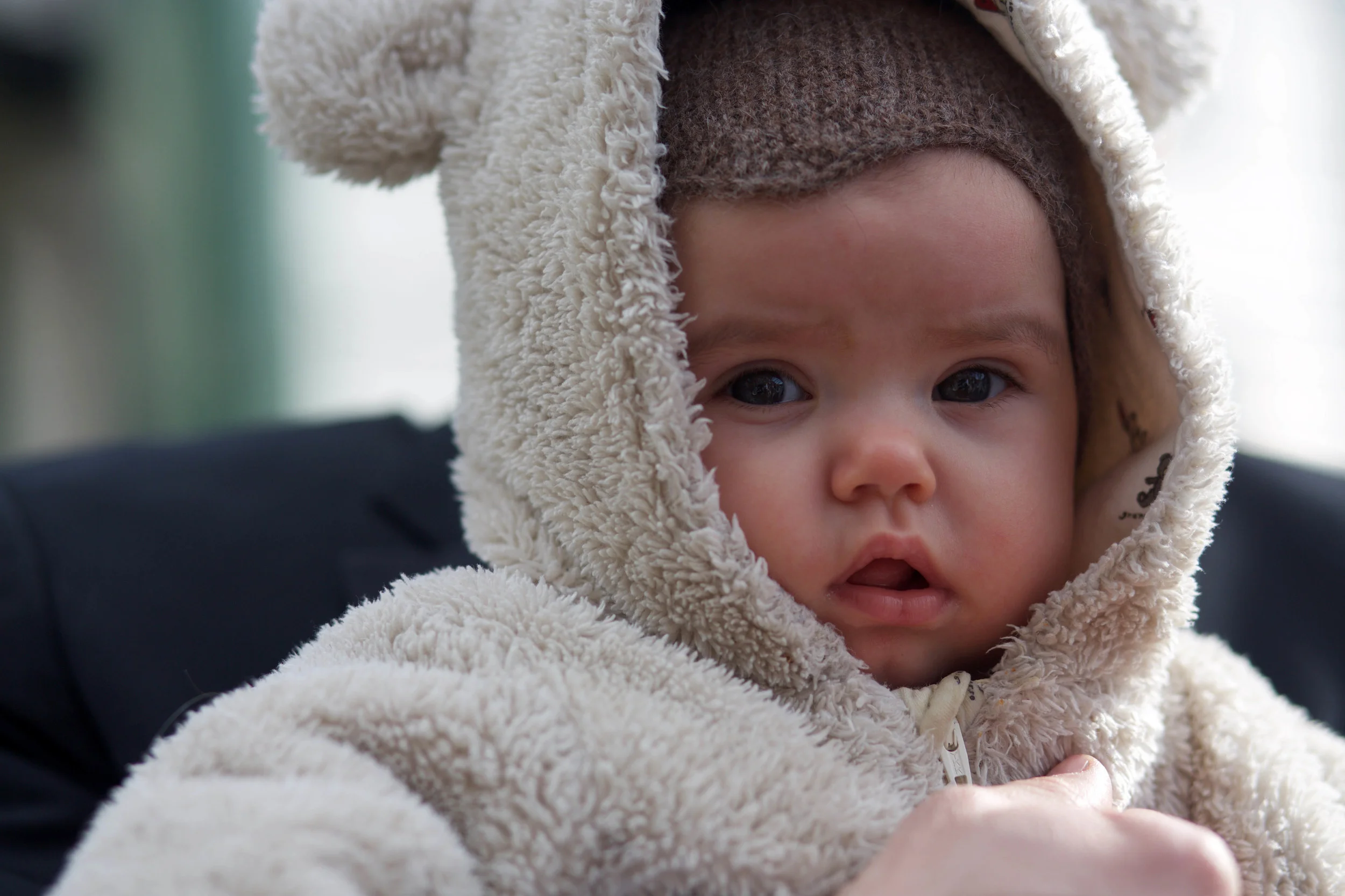 Check out this cuddly babe!