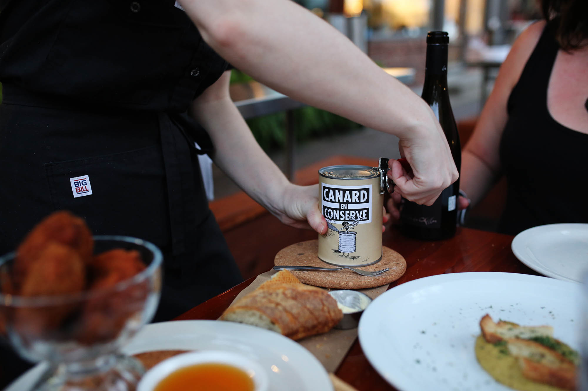 duck in a can... seriously one of the best things I have ever eaten.