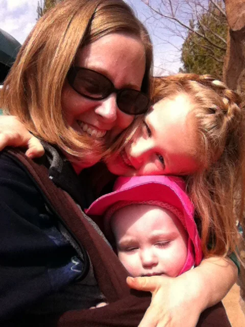 Dr. Millen, with her two daughters