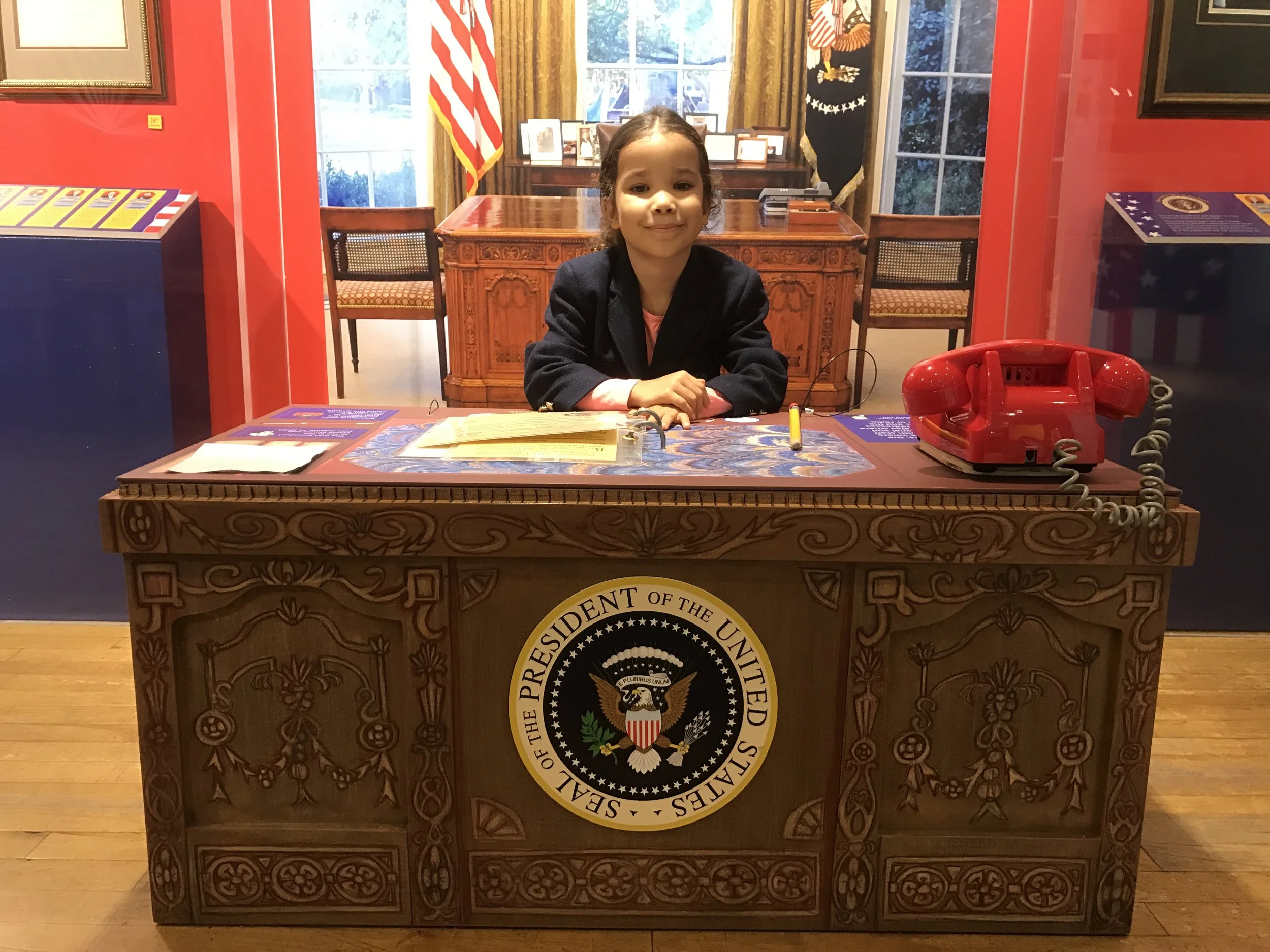 Great exhibit at the Children's Museum of Manhattan led to this picture!